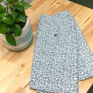 Lost pencil skirt - cool gray and blue